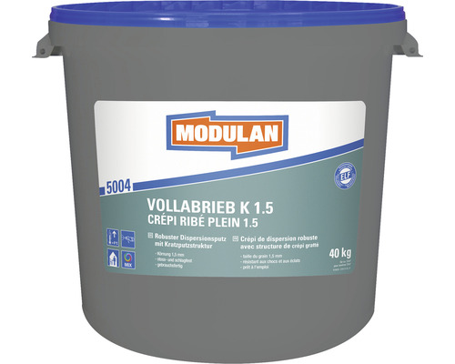 MODULAN 5004 Vollabrieb K 1.5 mm weiss 40 kg