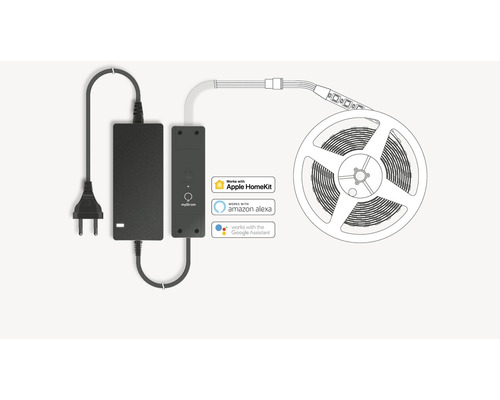 Ruban LED MyStrom avec bloc d''alimentation et commande pour le contrôle de l''éclairage