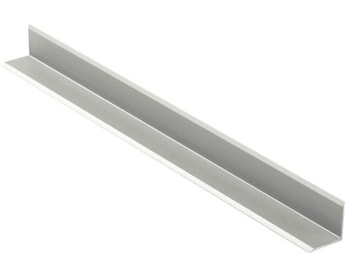 Profilé en L aluminium argent mat 12x12x2600 mm Profilé d''angle en métal