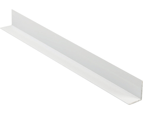 Profilé en L aluminium blanc brillant 12x14x2600 mm Profilé d''angle