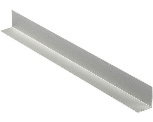 Profilé en L aluminium argent mat 12x14x2600 mm Cornière en aluminium