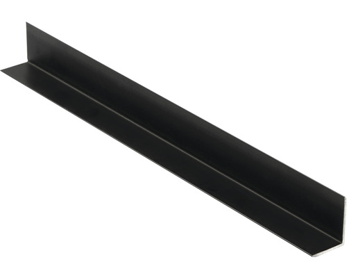 Aluminium L-Profil schwarz matt 12x14x2600 mm