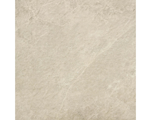 Feinsteinzeug Terrassenplatte Maverick bone 59,2 x 59,2 x 2 cm Beige Fliese mit Steinmuster