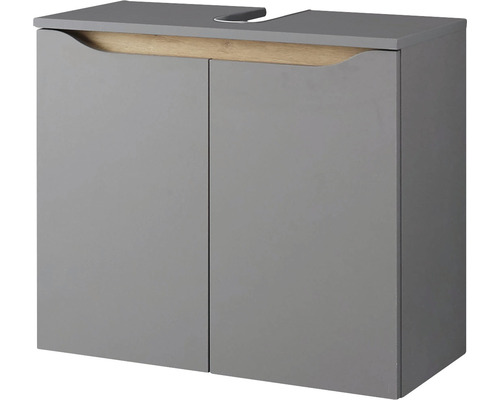 Meuble sous-vasque Pelipal Capri 53 x 60 cm gris quartz