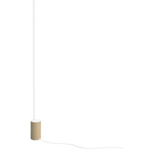 Stehlampe mit Holzfuß