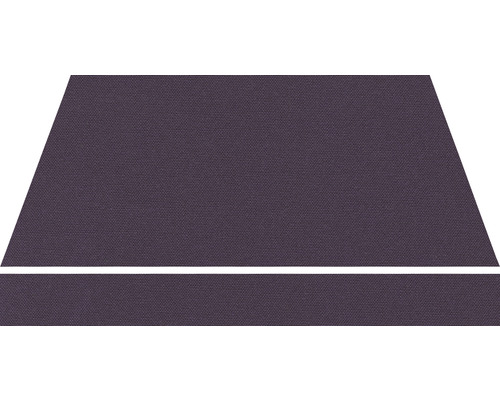 Bande de tissu trapézoïdale à utiliser comme store