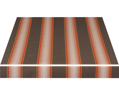 Vue d''un tapis gris-brun avec des rayures verticales