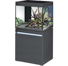 Kit complet d'aquarium EHEIM incpiria 230 avec éclairage à LED et meuble bas éclairé graphite