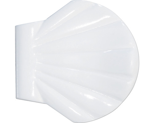 Fixation spirella Shell-Clipp blanc brillant 2 pièces