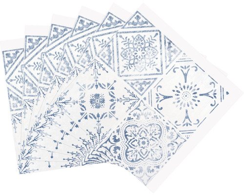 Plusieurs carreaux de sol en vinyle à motif