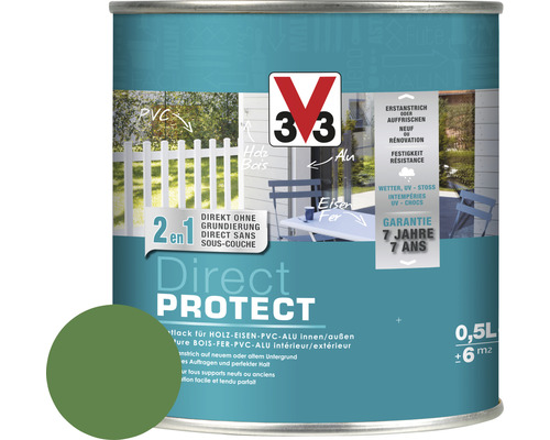Laque couleur V33 Direct Protect vert clair 0.5 l