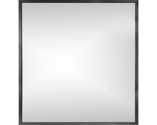 Rechteckiger Spiegel mit Rahmen