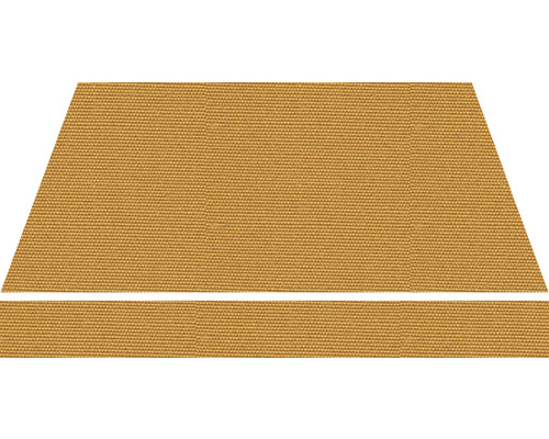 Échantillon de tissu de protection solaire jaune doré