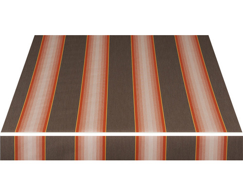 Vue d''une nappe en toile cirée à rayures