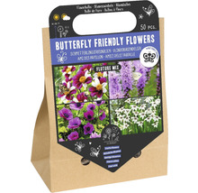 Schmetterlingsfreundliche Blumenmischung in einer Papiertüte, 50 Stück