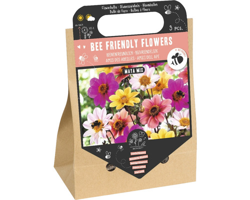 Mélange de bulbes 'Maya pour abeilles' avec dahlias 3 pces