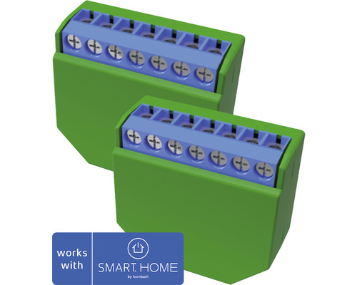 Shelly Dimmer 2 WiFi-Dimmer 2er-Set Kompatibel mit SMART HOME by hornbach