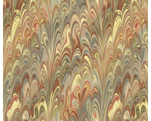Papier peint panoramique intissé IF3-032 Club Circles 3 pces 300 x 250 cm Motifs marbrés pour surfaces décoratives