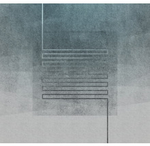 Motif abstrait avec formes géométriques pour décoration murale