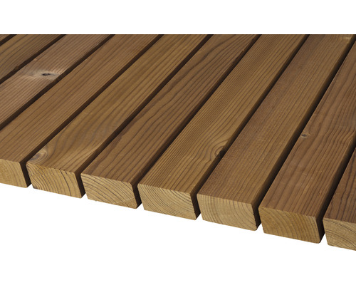 Dalles de bois pour l''extérieur