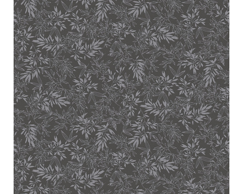 Papier peint intissé 39028-4 Attractive 2 motif feuilles noir-gris