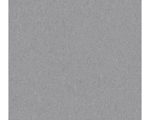 Papier peint intissé 39030-5 Attractive 2 uni lisse gris-gris foncé