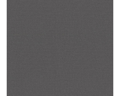 Papier peint intissé 38744-1 Nara uni aspect tissu anthracite