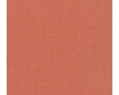 Papier peint intissé 38745-8 Nara uni aspect lin orange
