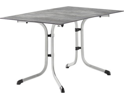 Klapptisch Sieger H 73 cm grau graphit