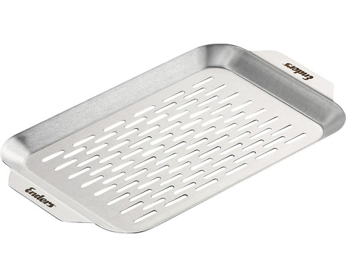 Enders Barquette à grillades Plaque de cuisson Enders en acier inoxydable avec surface perforée