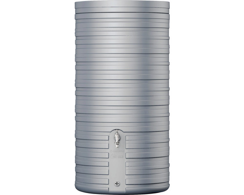 Regentonne aus Kunststoff mit Wasserhahn