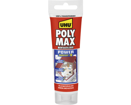 Colle d'étanchéification UHU coller, monter, étanchéifier transparente 50 g