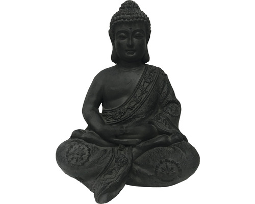 Gartenfigur Buddha 35.5x28.5x49.5 cm