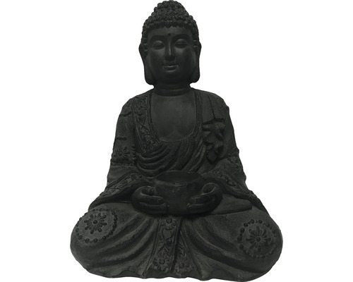 Sculpture de jardin Bouddha 34x26x46 cm