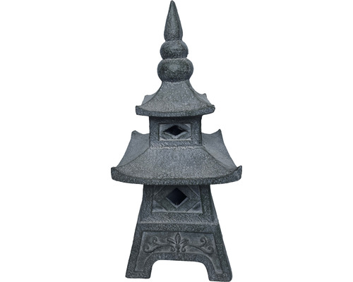 Sculpture de jardin pagode 23x23x53.5 cm