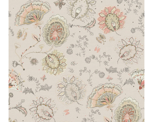 Papier peint intissé 38899-4 House of Turnowsky fleurs fantaisistes rose Papier peint intissé 38899-4 House of Turnowsky fleurs fantaisistes rose