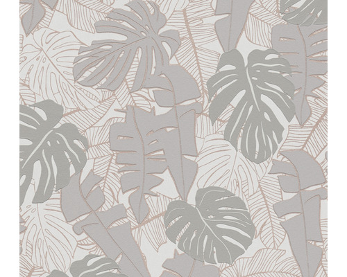 Papier peint intissé 38905-3 House of Turnowsky feuilles de palmier gris bronze Papier peint intissé 38905-3 House of Turnowsky feuilles de palmier gris bronze