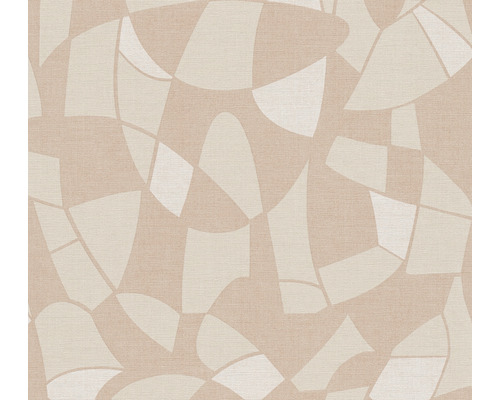 Papier peint intissé 39093-2 Antigua motif géométrique beige Papier peint avec motif abstrait dans différentes teintes