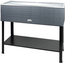 Hochbeet mit Unterregal für den Garten oder die Terrasse