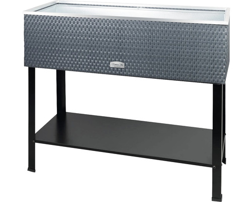 Hochbeet mit Unterregal für den Garten oder die Terrasse