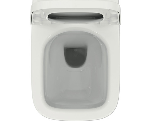 Hänge WC aus Keramik, Innenansicht