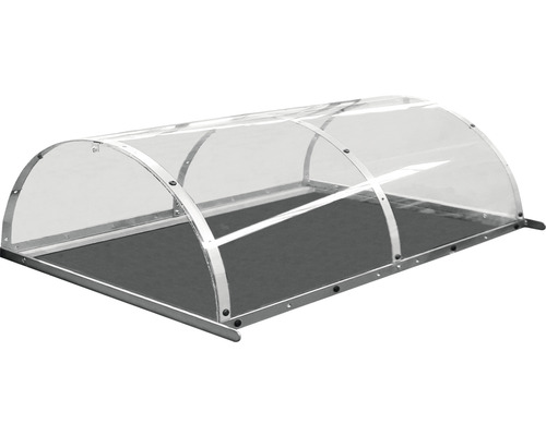 Recouvrement pour jardinière surélevée Wilk Basic 76 x 59 x 28 cm transparent