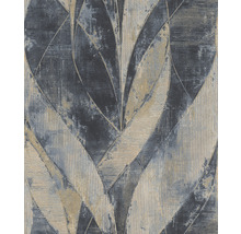 Papier peint à motif de feuilles