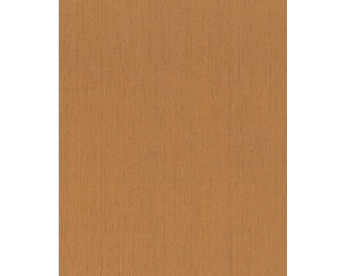 Papier peint intissé 746099 Indian Style uni brun orange Texture de bois pour projets de construction et de rénovation