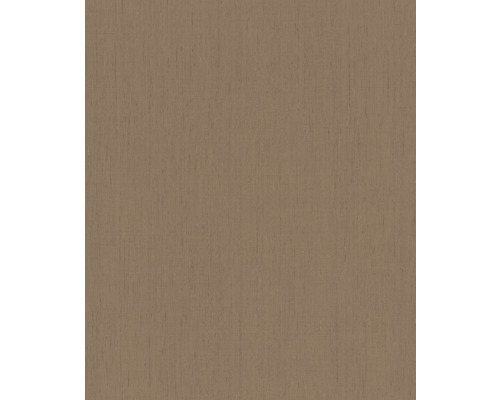 Papier peint intissé 746129 Indian Style uni marron