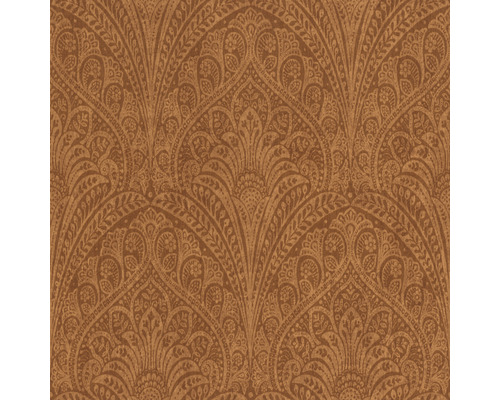 Papier peint intissé 746341 Indian Style ornement orange