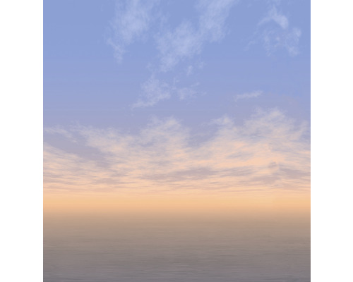 Papier peint panoramique intissé 39229-1 ciel coucher du soleil bleu 265 x 280 cm