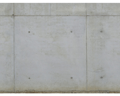 Fototapete Vlies 39225-1 The Wall II Betonplatten Grau 7-tlg. 371 x 280 cm