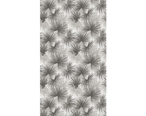 Papier peint panoramique intissé 39184-2 The Wall II palmiers gris 159 x 280 cm Papier peint avec motif de feuilles de palmier