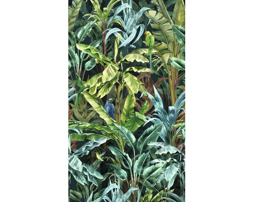 Papier peint panoramique intissé 39186-1 The Wall II jungle vert 159 x 280 cm